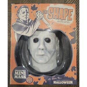 Michael Myers The Shape Fright Rags Collectible Mini Mask Halloween Horror
